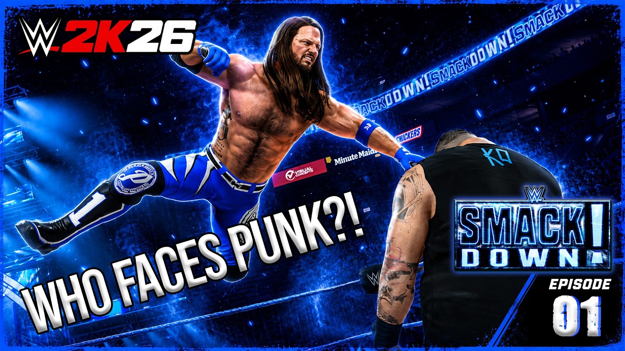 VWN SmackDown! #1 | Who Faces CM Punk? | WWE 2K26 Universe Mode