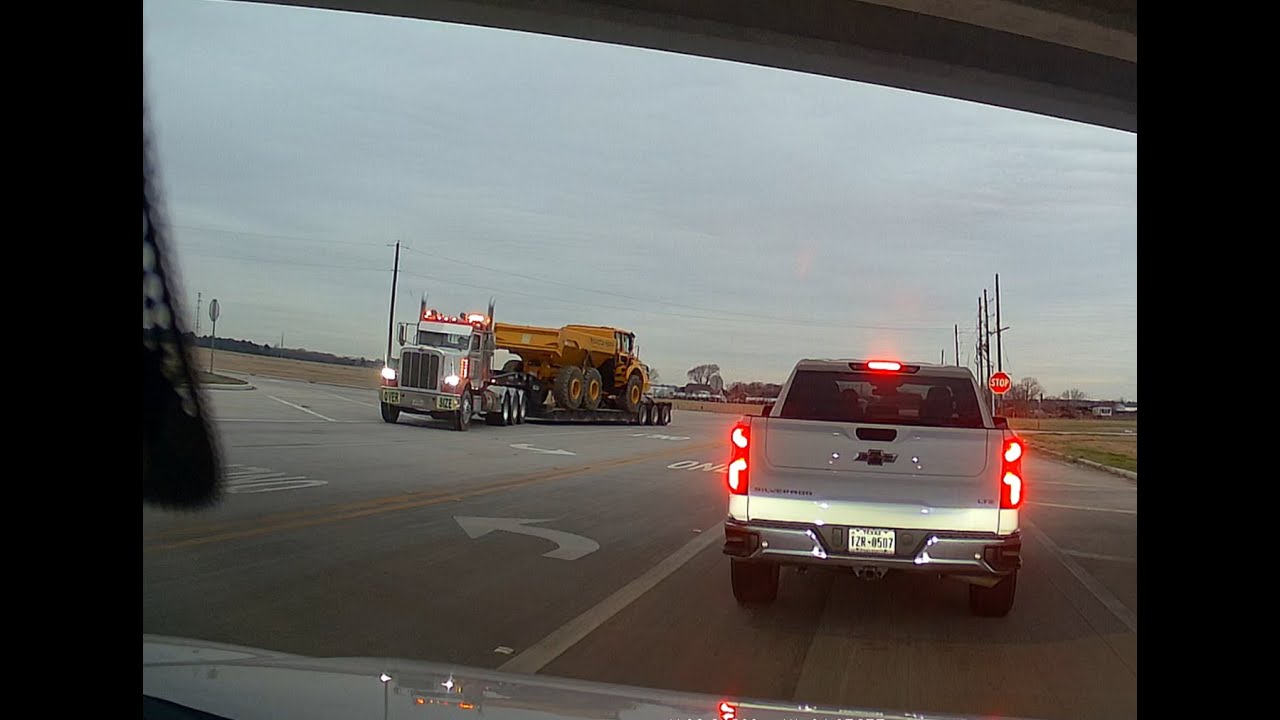 A relaxing drive home. 