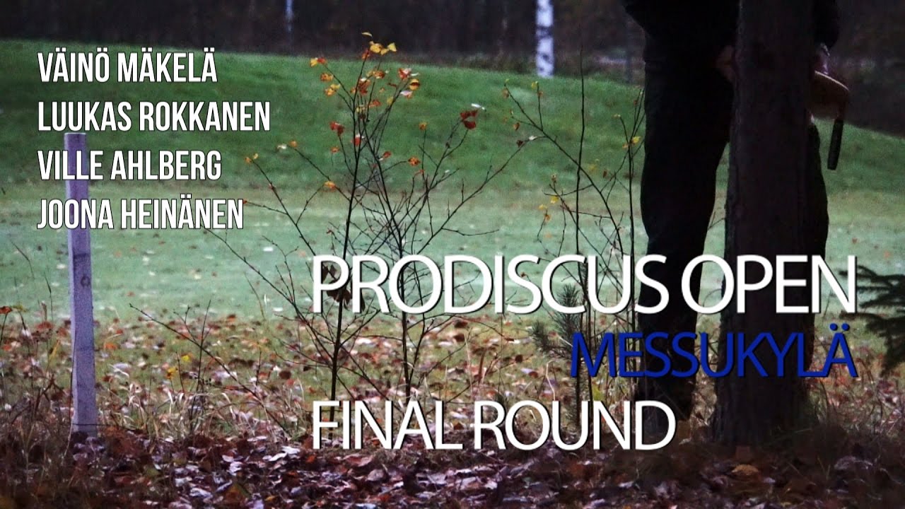 lcgm8 Disc Golf - Prodiscus Open Messukylä Final Round