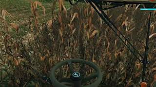 Mega colheita de milho no fs22 screenshot 3
