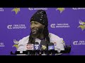 Aaron Jones Talks Practicing with Max Brosmer, J.J. McCarthy, Facing Sam Darnold & Seahawks