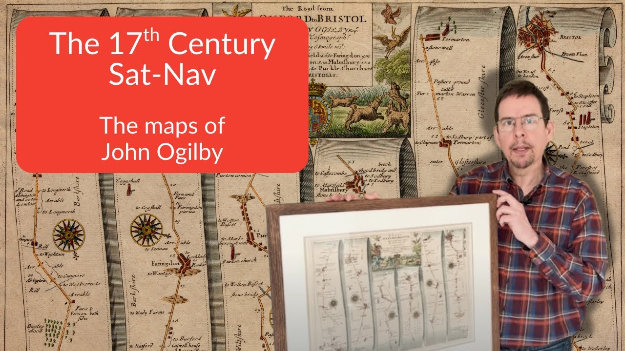John Ogilby's map and the route from Oxford to Bristol