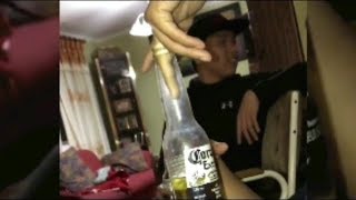 Man Vs Finger Stuck In Bottle