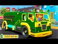 Wheels On The Firetruck   More Vehicles Song and Nursery Rhymes for Kids