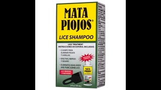 Mata Piojos Lice Shampoo