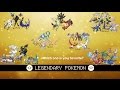 All Legendary Pokémon