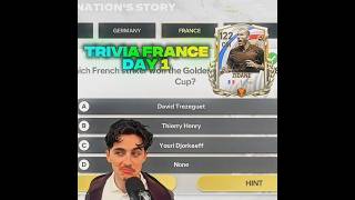 ALL TRIVIA ANSWERS FRANCE DAY 1st ✅😱