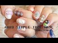 [AHKU]how to AHKU simple christmas tree nail 아쿠네일 심플 크리스마스 트리 네일 하는법 クリスマスネイル