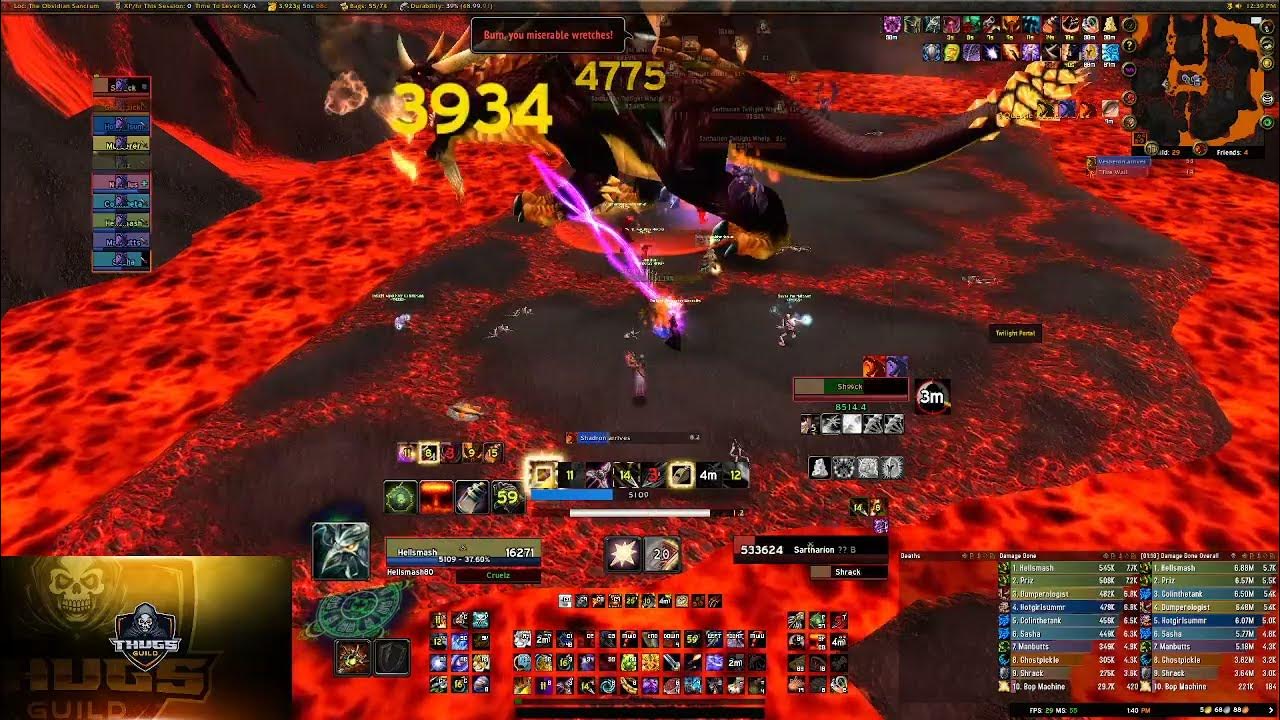 Top World Hunter 8,266 dps Sarthe 10man 3drake zerg Survival Hunter