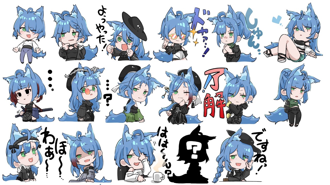 【作業雑談】スタンプ作り【ろろろろろろろろろろろ】