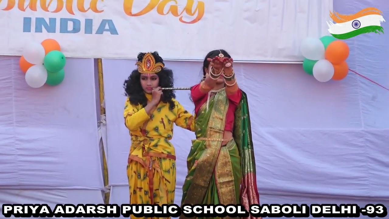 PRIYA ADARSH PUBLIC SCHOOL SABOLI DELHI 110093 REPUBLIC DAY CELEBRATION 2025