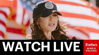 LIVE: Sec. Kristi Noem Delivers Remarks At Conference After Trump Firing As DHS Secretary