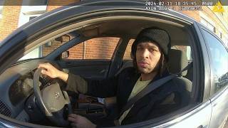 A man's traffic stop turns into a terrifying nightmare after he flees from Cops