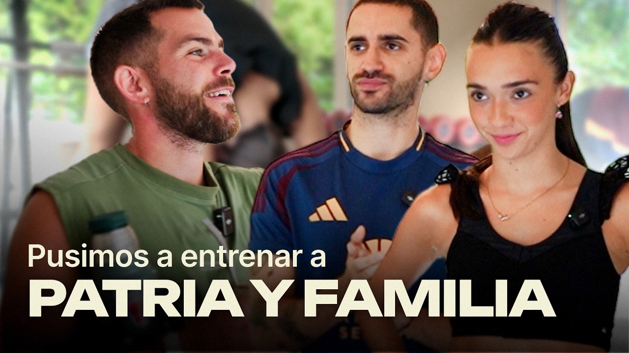 UN DÍA ENTRENANDO CON PATRIA Y FAMILIA