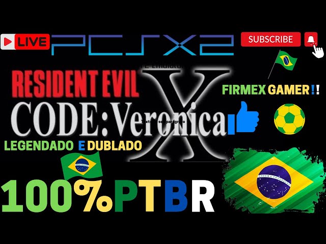 Resident Evil CODE: Veronica X DUBLADO PT-BR VERSÃO DO PLAYSTATION 2  (PCSX2) - PARTE 2 