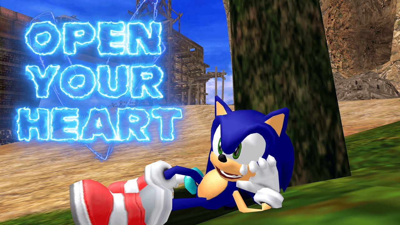 OPEN YOUR HEART - little V - Lyric - Sonic Adventure 1 - YouTube