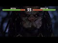 Predator vs Dutch with Healthbars | Predator (1987)