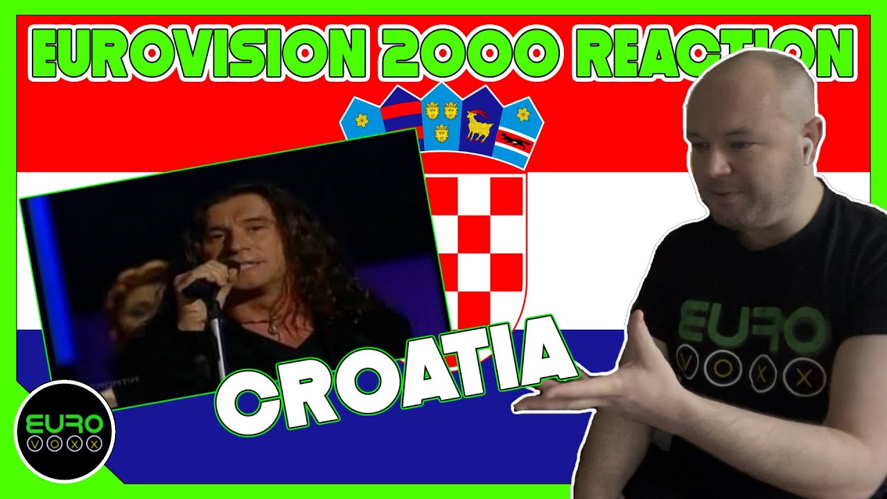 🇭🇷 CROATIA EUROVISION 2000 REACTION: Goran Karan - "Kad zaspu anđeli" (9th place) | ANDY REACTS!