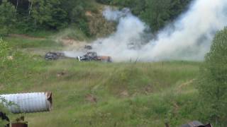 Tannerite vs. Chevy Blazer and Ford Ranger