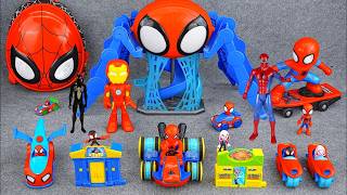 9:26 Marvel Spiderman Collection Unboxing Review| Marvel Team Spidey | Web-Quarters Playset