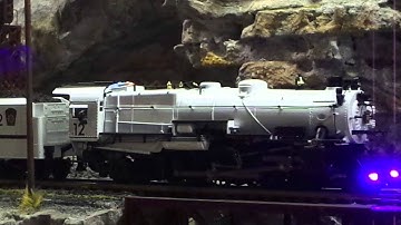 CUSTOM MTH PSP(PA STATE POLICE TROOPER TRAIN SET) 4-6-2 K-4s w/MTH PS2.0