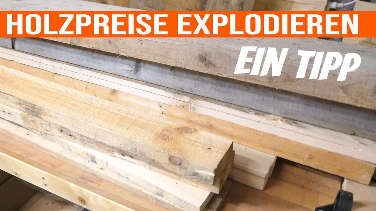 New Holzpreise explodieren // Tipp, wie du kostenlos an Holz kommst