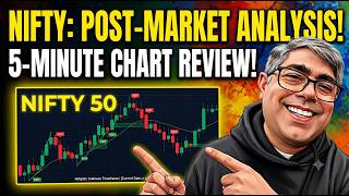 Post Market Analysis of Nifty - 5 minute chart - Boring Day