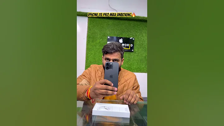 Iphone 15 Pro Max ( 512 GB ) 🔥 | Unboxing | #ghumakkadprayagi #iphone15promax #unboxing
