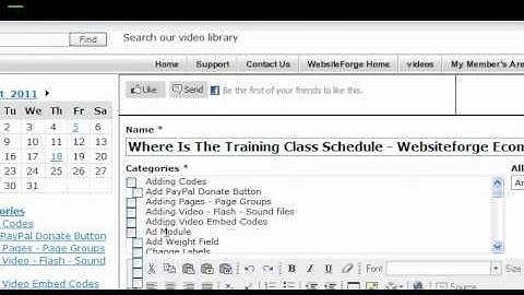 Edit Blog Post From Live Side - Websiteforge Ecommerce Website