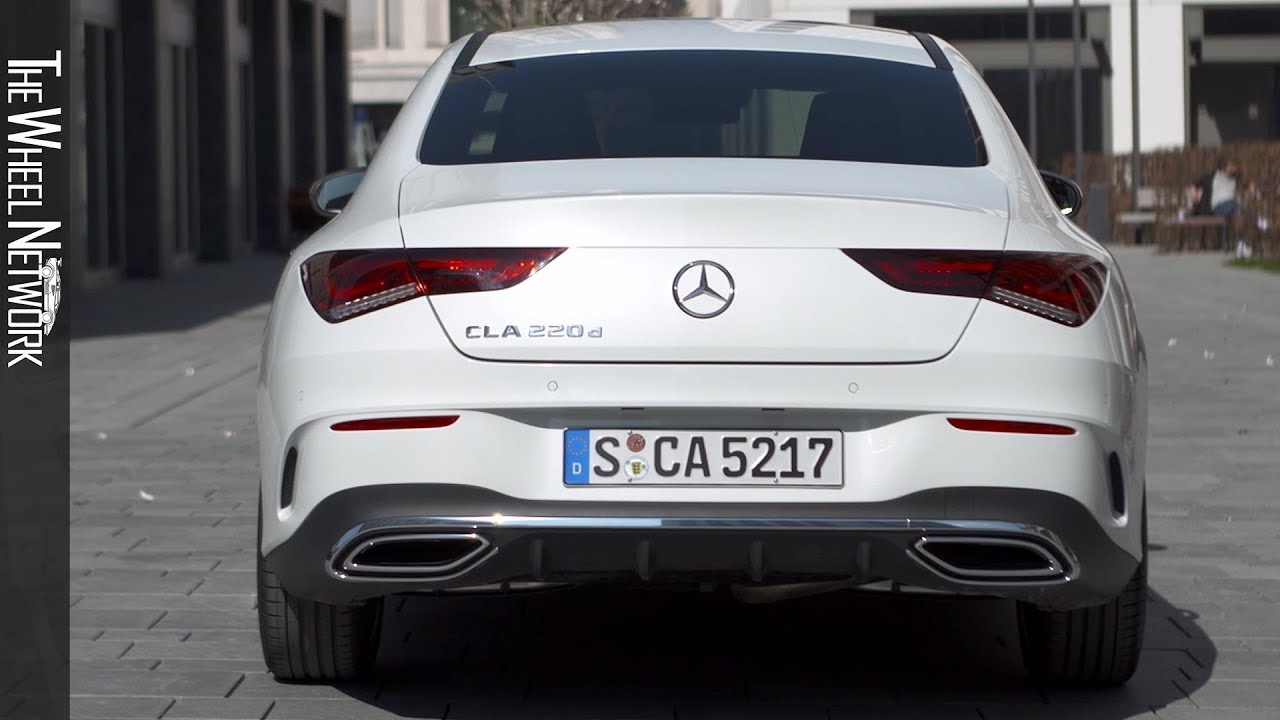 2020 Mercedes Benz Cla 220d Digital White Metallic Exterior Interior