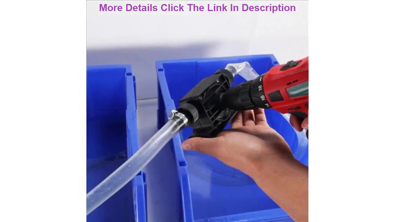 Review Mini Electric Drill Drive Pump Electric drill pump selfpriming