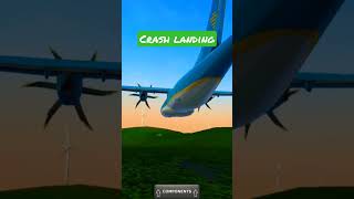 water landing and Crash landing