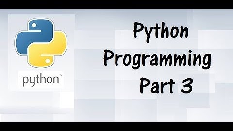 Python Programming Tutorial Part 3 - Installing Python | Using Python Online or Offline