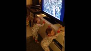 Twins Farbreng With The Rebbe