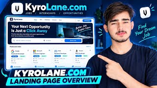 KyroLane.com Landing Page Overview | Explore Jobs, Internships & Career Opportunities #kyrolane screenshot 5