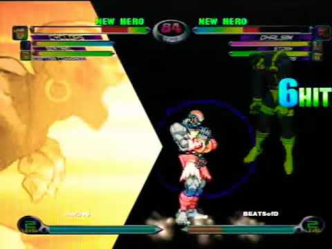 Dhalsim 75%+ combo/mix sequence - MvC2 XBL Highlight