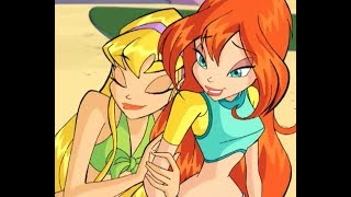 картинка: ♥Винкс Стелла и Блум Подруга Моя Песня♥