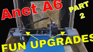 Anet A6 fun upgrades part 2