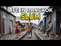 🇹🇭 Walking Through Bangkok’s Biggest Slum (Eye-Opening Experience)