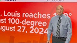 100 degrees in St. Louis @KSDK