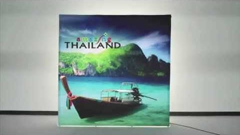 VBurst Backlit Popup Display by youHUGE.com