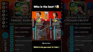 Ferenc Ruskas &amp; Johan Crush Best Training Card 🤯 Best Card? #efootball2026#pes