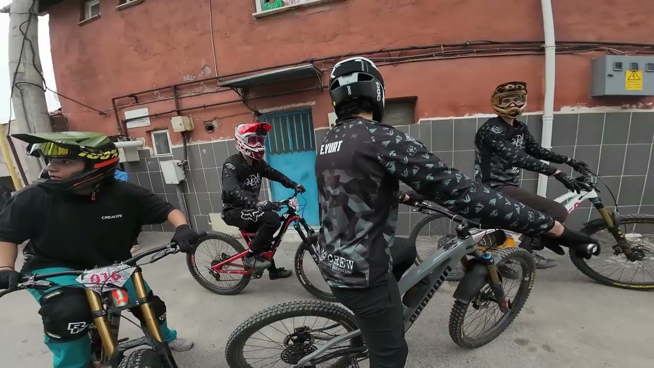 Bursa Urban Downhill Race - Antrenman Günü