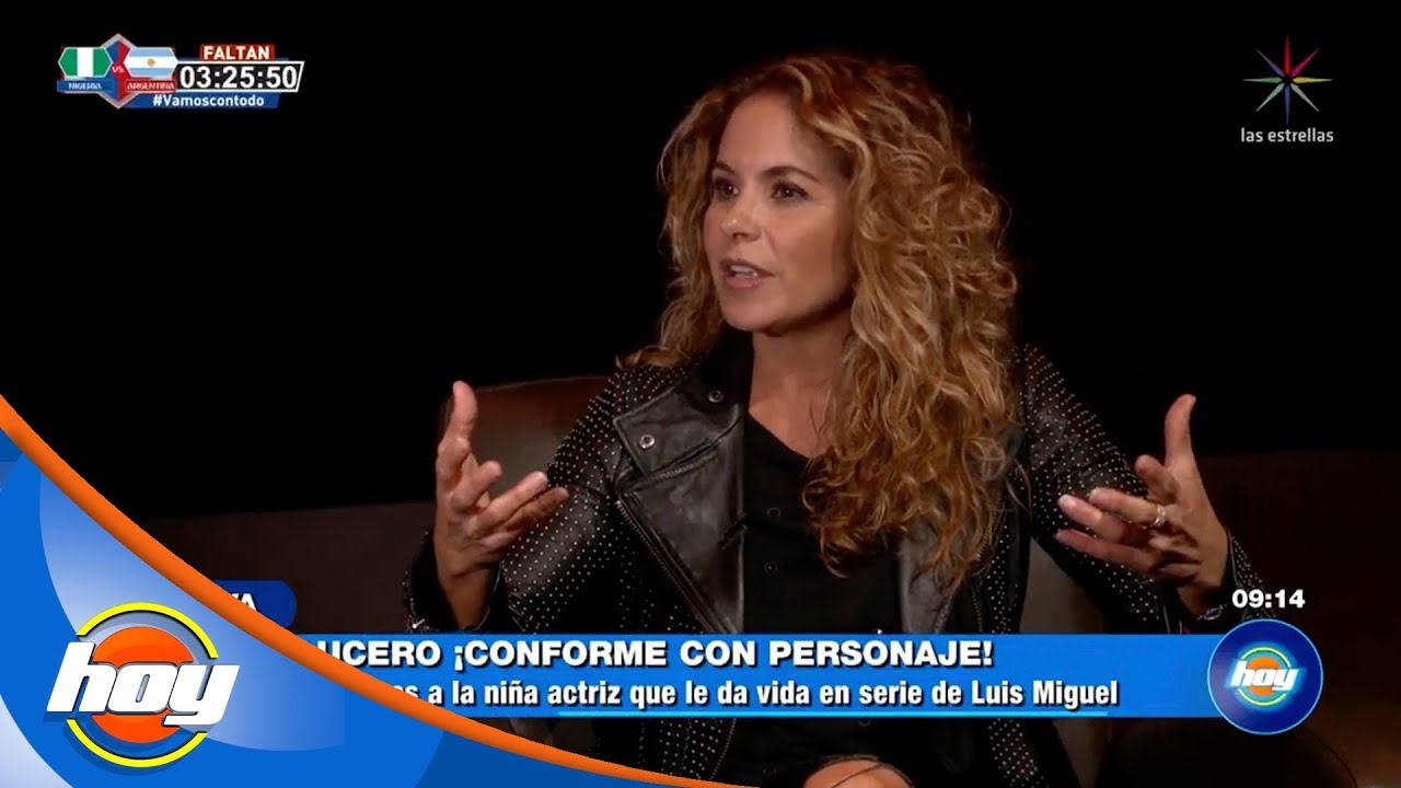 Lucero, ¿conforme con su personaje en la serie de Luis Miguel? | Hoy