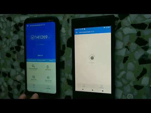 Huawei Mate 20 lite vs Sony Xz1 antutu v7 speed test @theidiotgamer4306