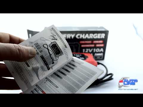 Інтелектуальний зарядний пристрій із режимом відновлення 12В 10А — Smart Pulse Repair Charger 12 V 10 A v1, видео 1