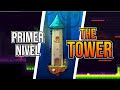 NIVEL 1 de THE TOWER 100% con 3 COINS - Geometry Dash 2.2 | Carloxmel