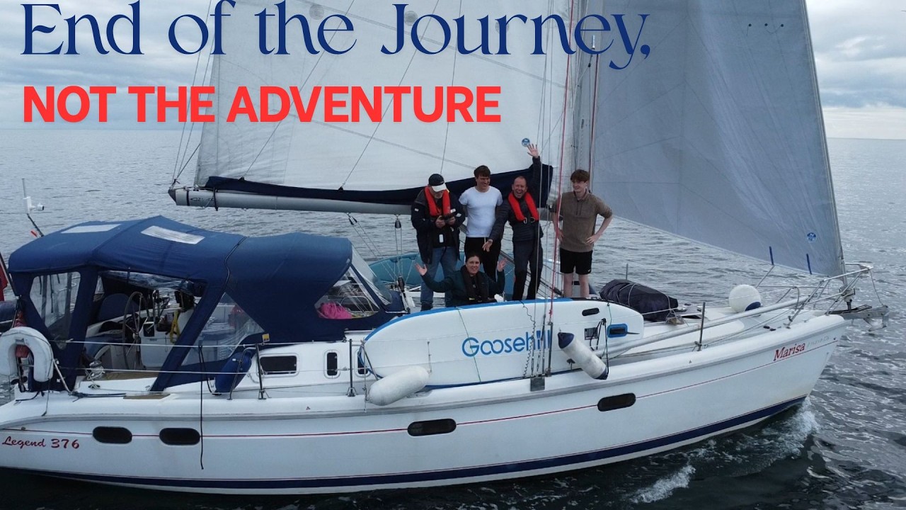 ⁣After Two Weeks Sailing Scotland… The Only Crash Was at Home!