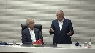 Ulaştırma Ve Altyapı Bakanı Uraloğludan Başkan Büyükkılıça Ziyaret