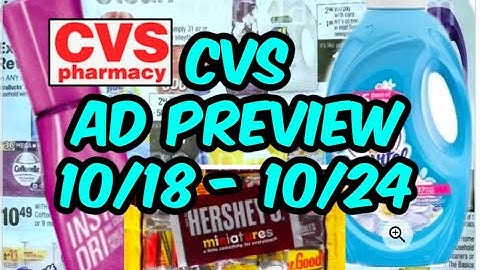CVS AD PREVIEW (10/18 - 10/24) | Suavitel, Candy, Sally Hansen & More!!!